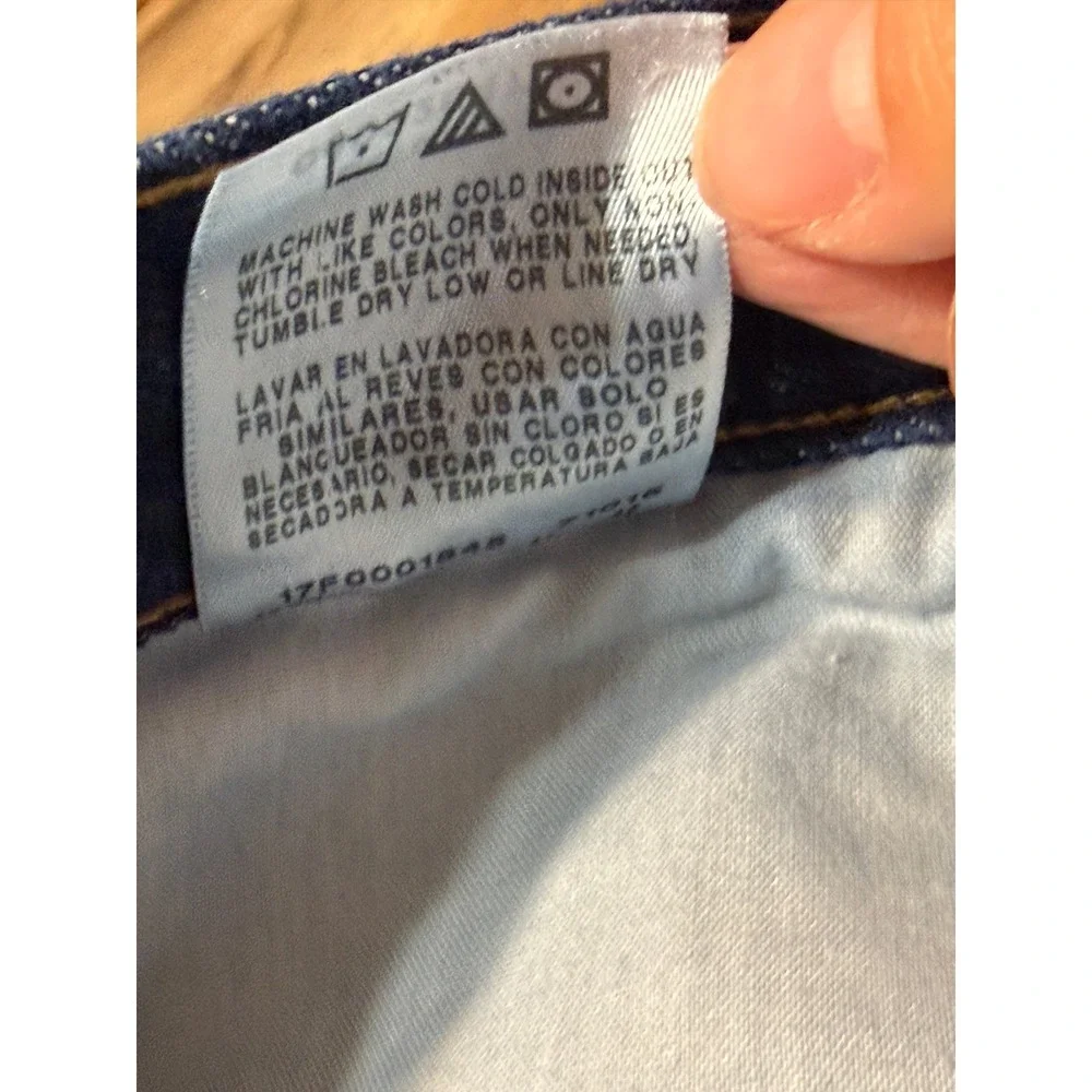 Rustler Regular Fit Jeans Mens 35x34 Blue Adult Straight Leg Denim Excellent